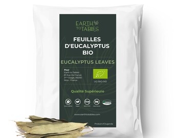 Thé en feuilles d'eucalyptus biologique