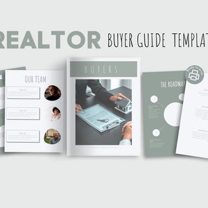 REALTOR Real Estate Buyer Guide Canva Template