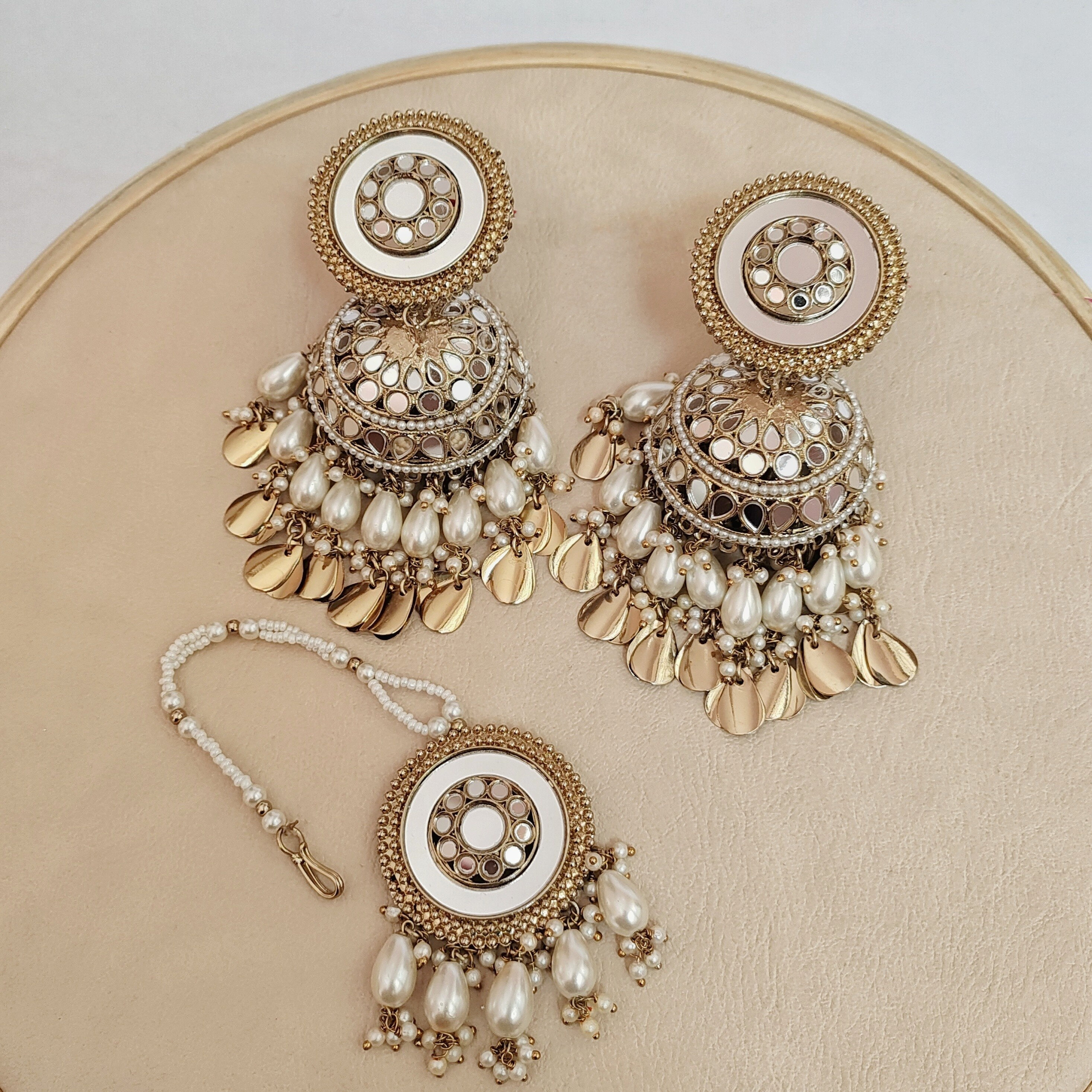 Earrings for set saree deals