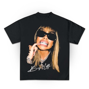 Latto t shirt - hip hop tee - Big latto - rapper t shirt - sugar honey iced tea concert