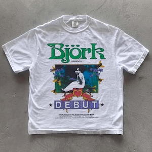 bjork ビョーク　99s 00s オリジナル Tシャツ サイズXL XL】 Bjork ビョーク 90s 古着 Tee ヴィンテージ - メルカリ