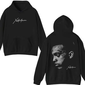 Sweat à capuche Xxxtentacion Visage Xxxtentacion, cadeau pour femme et homme, chemise fan de sweat-shirt unisexe, sweat à capuche Xxxtentacion