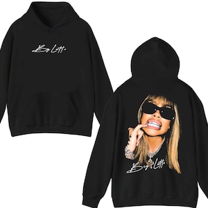 Latto Hoodie hip hop tee - Big latto - rapper  tee sugar honey iced tea concert Sweatshirt