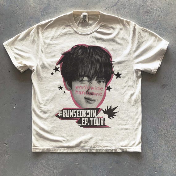 Vintage Run Seokjin Ep Tour 2025 Shirt, Jin Tour 2025 Tshirt, Jin