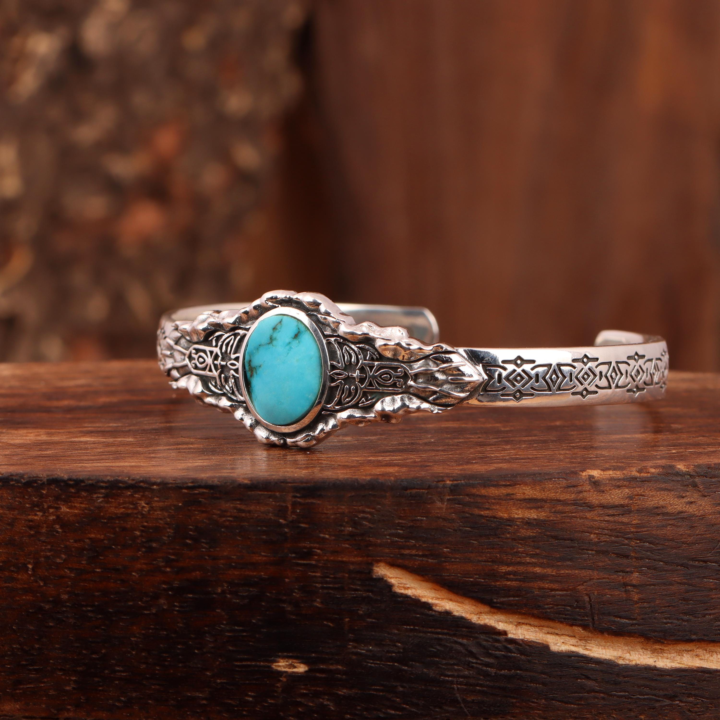 Bracelet Manchette Réglable En Argent Et Ambre - 32x23 Mm, Diamètre 20 Mm, Neuf Sans Boîte