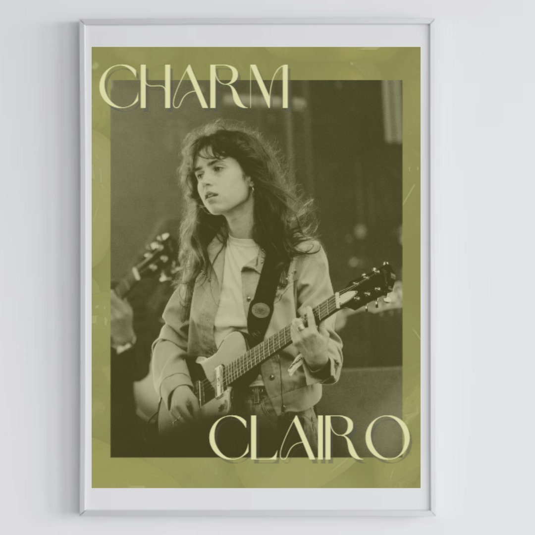 Clairo Wall Art, Clairo Poster- Charm Album Art Poster -digital Clairo Wall Art, Clairo Poster- Charm Album Art Poster -digital