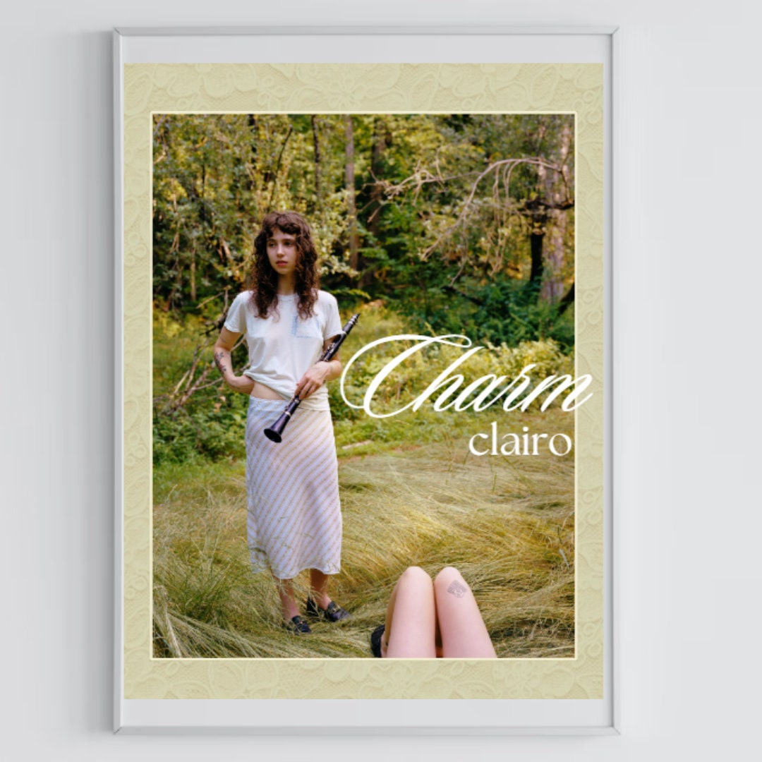 Clairo Wall Art, Clairo Poster- Charm Album Art Poster -digital