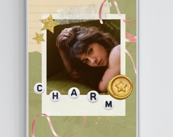 Clairo väggkonst, Clairo-affisch - Charm albumkonst-affisch - digital nedladdning