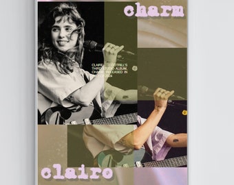 Clairo väggkonst, Clairo-affisch - Charm albumkonst-affisch - digital nedladdning