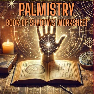 手相占いガイドワークシート：影絵と占いの実践