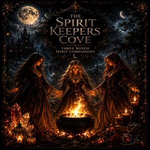 Three Witches Spirit Companions: Wisdom, Guidance & Magical Empowerment