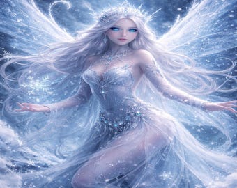 Frost Sylph Spirit Companion: Grace, Clarity & Winter Magic