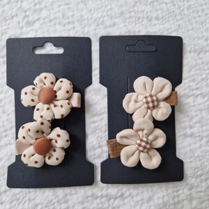 Handmade Flower Hair Clips