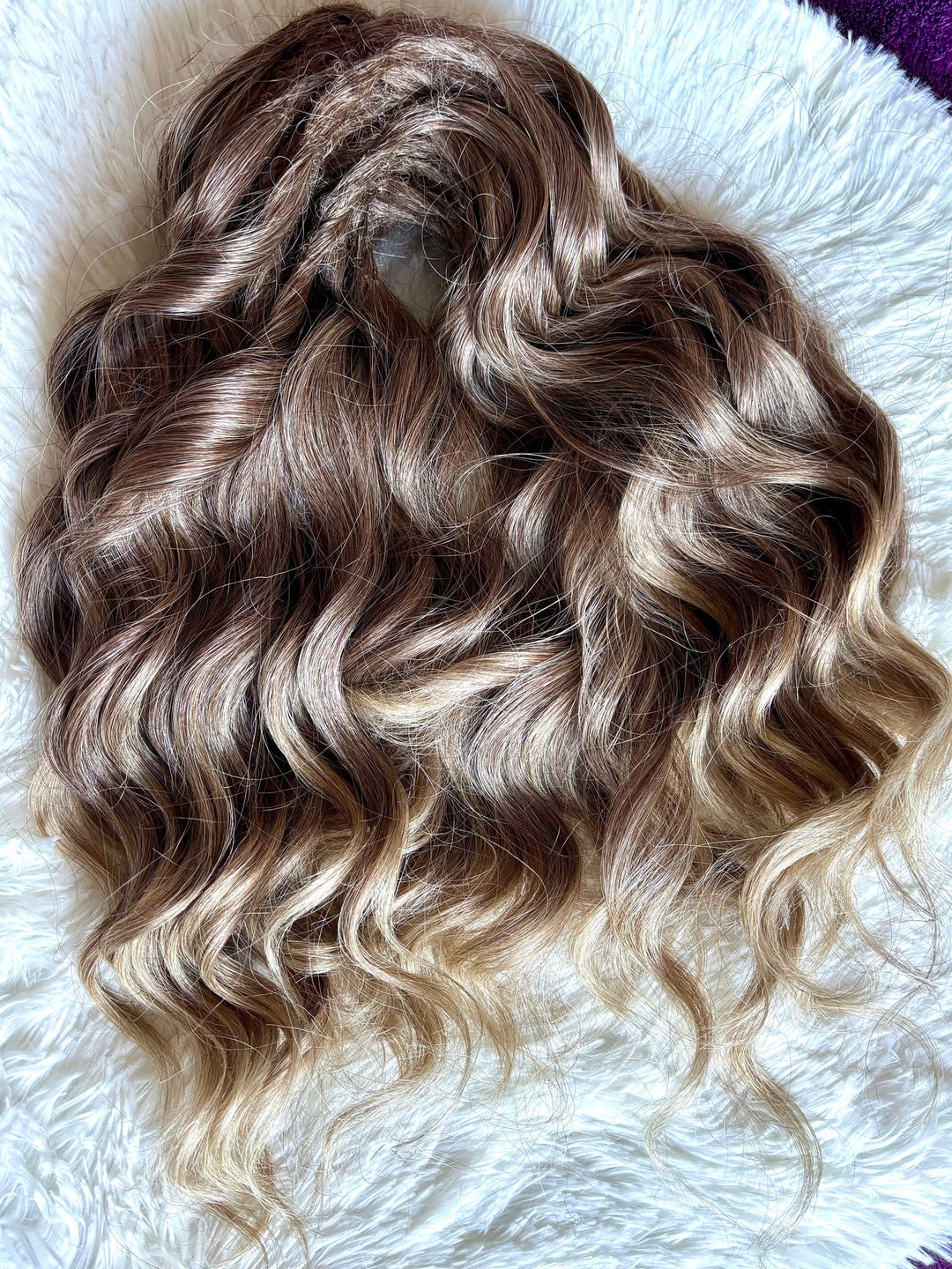 DE dreadlocks bouclés Manasi /Tresses doubles/Ensemble complet de 50