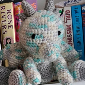 Crochet dragon