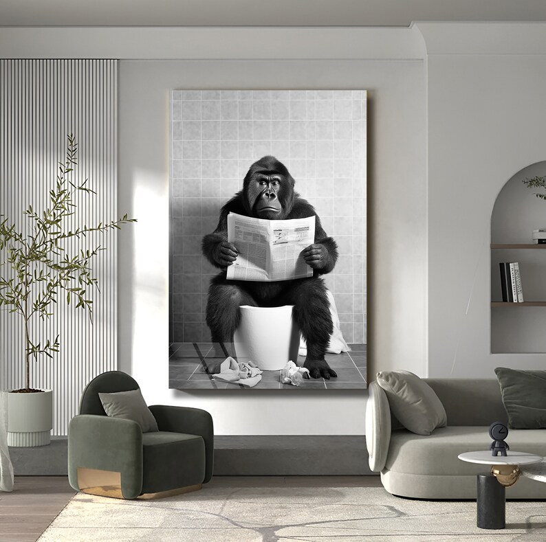 Gorilla Wall Art - Thumbnail 3