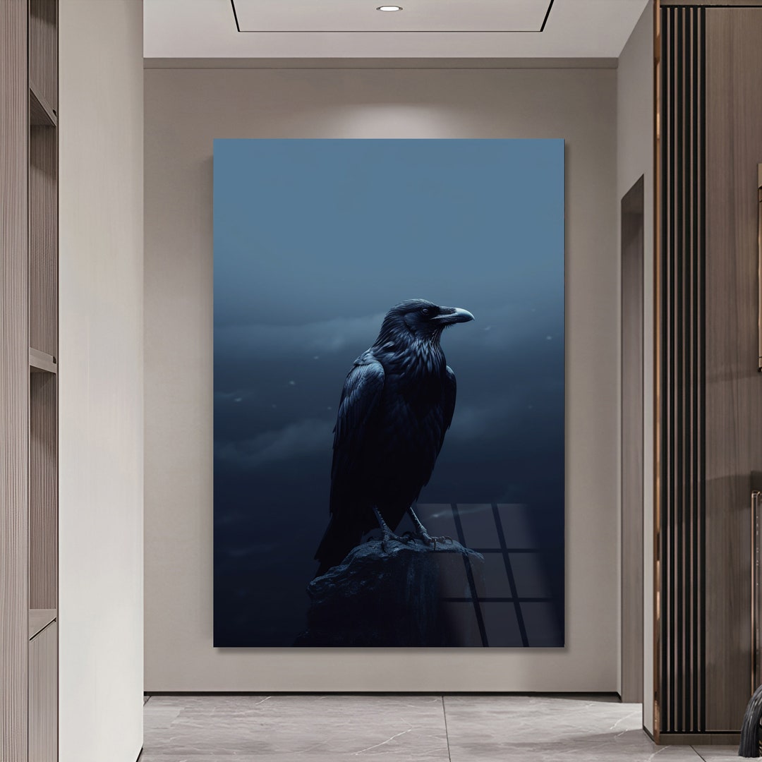 Yekiua Schwarze Krähen-Flagge – Doppelseitig, Wetterfest, 90x150 Cm Mit Messingösen (für Garten & Outdoor)