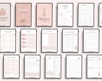 Ultimate 2026 Entrepreneur Planner – Fully Editable Canva Template + Printable PDF