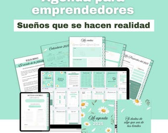 Digital Planner 2025-2026 | iPad Daily & Weekly Agenda, PDF Planner for GoodNotes