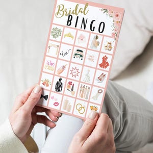 Despedida de soltera BINGO DE NOVIA