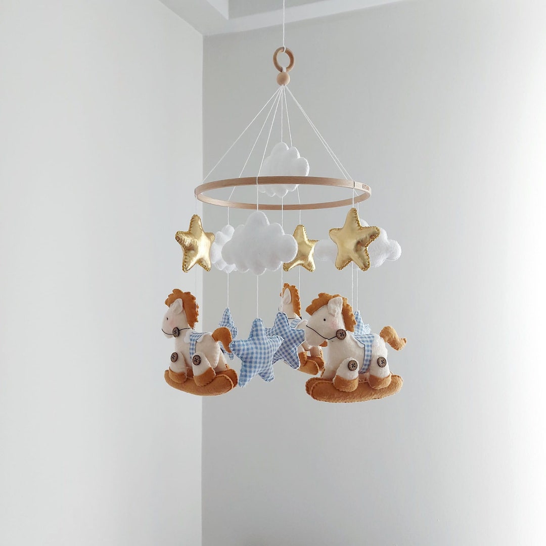 Baby Horse Mobile, Baby Mobile Etsy