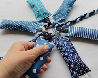 Nestelring mit 6 Fühl-Säckchen für Menschen mit Demenz