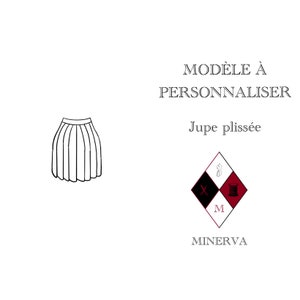Pleated skirt (customizable model)