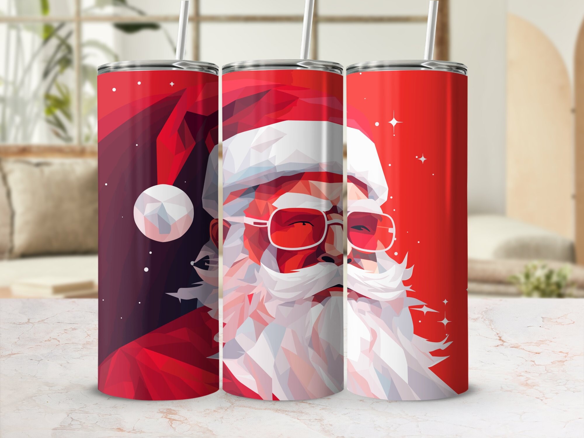 Sublimation Acrylic Santa Lost Buttons (Pack of 2) – Easy Tumblers