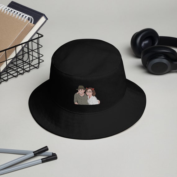 Our Faces on a Bucket Hat