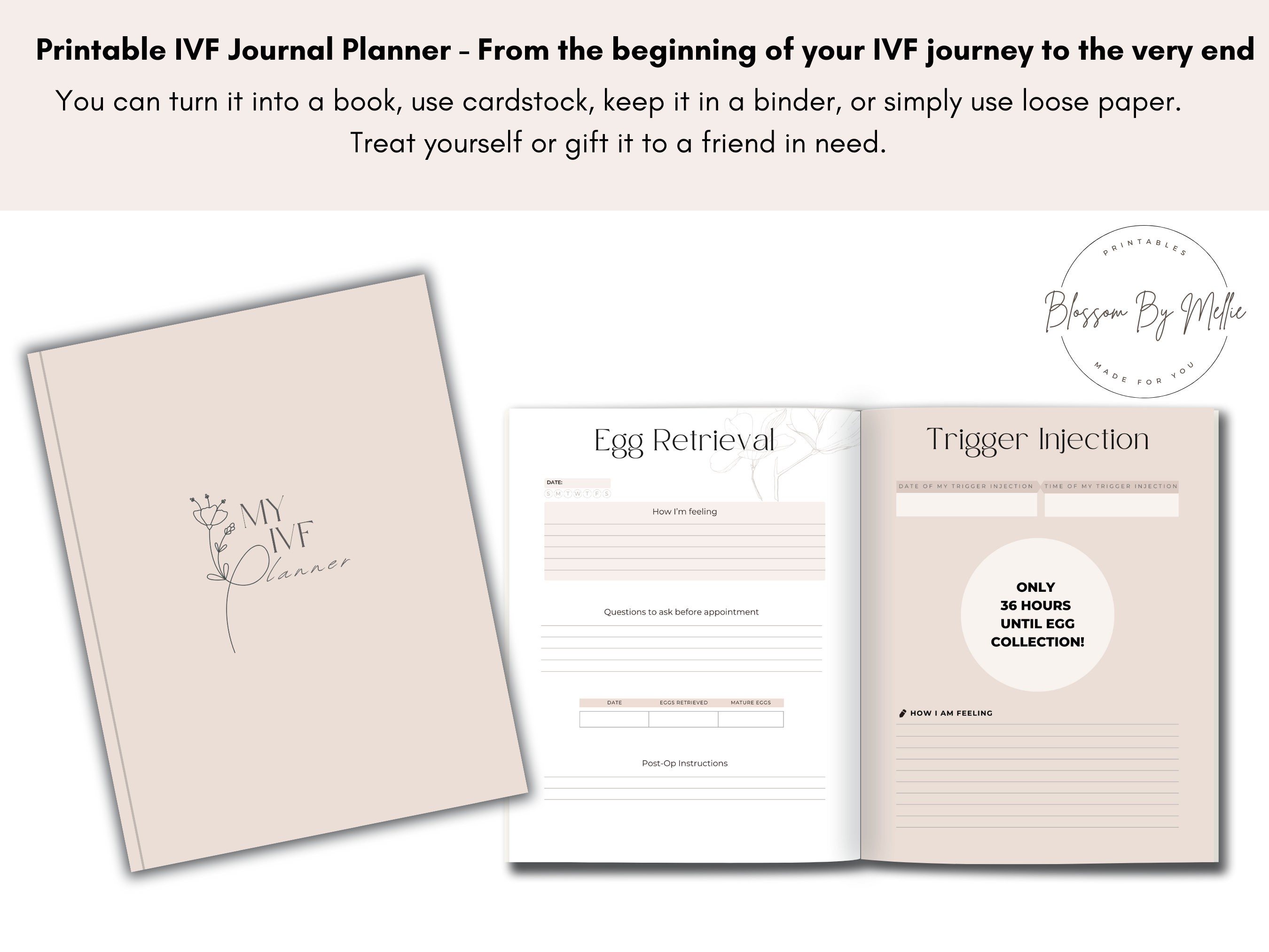 Ivf Planner | Ivf Journal | Ivf Diary | Ttc Planner | Ttc Journal | Ivf ...