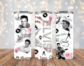 Rock n roll tumbler design