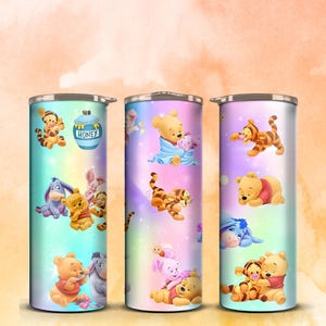 Baby Winnie 20oz tumbler design