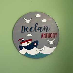 Nursery Name Sign
