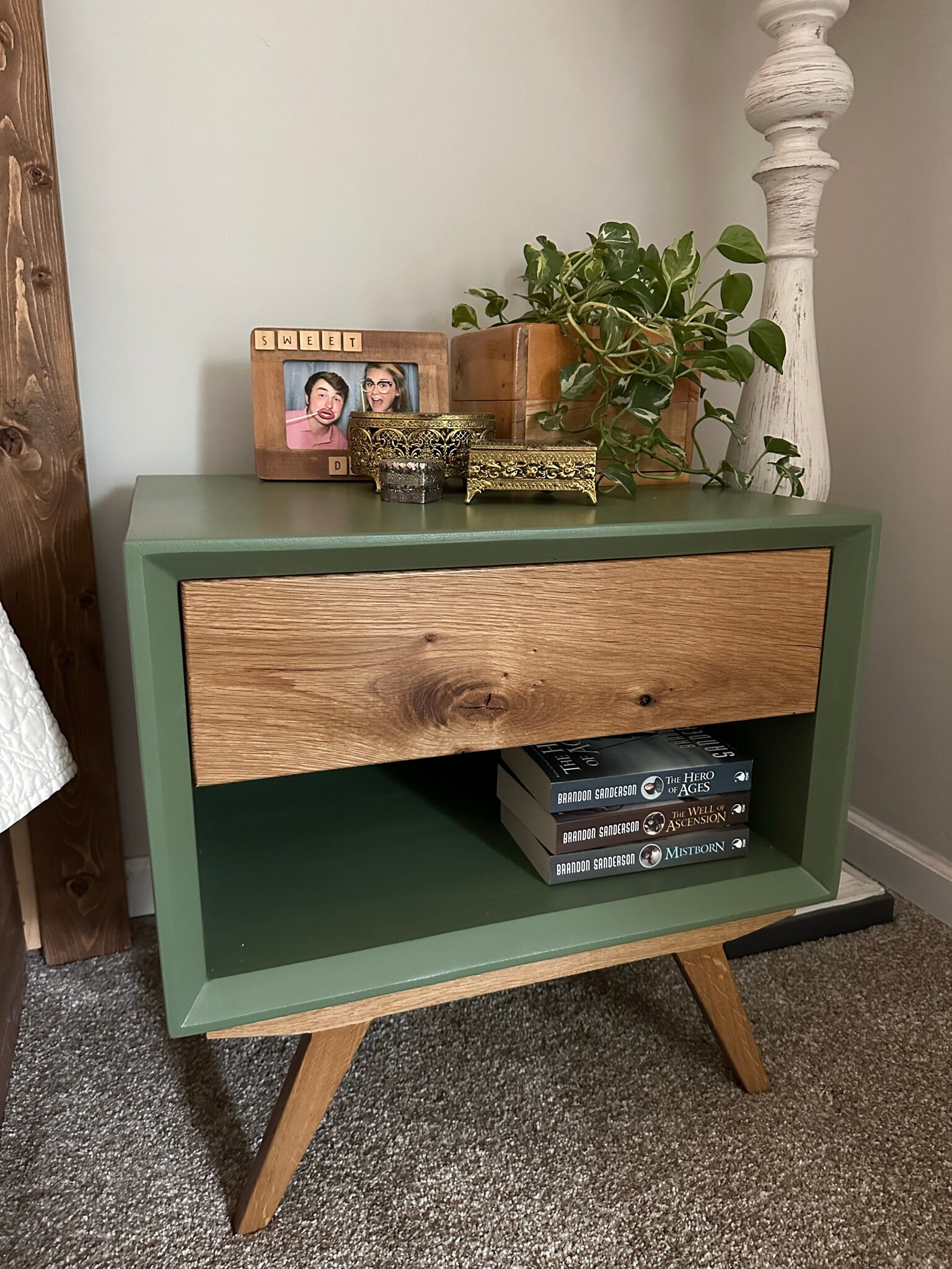 Bed Side Table - Etsy