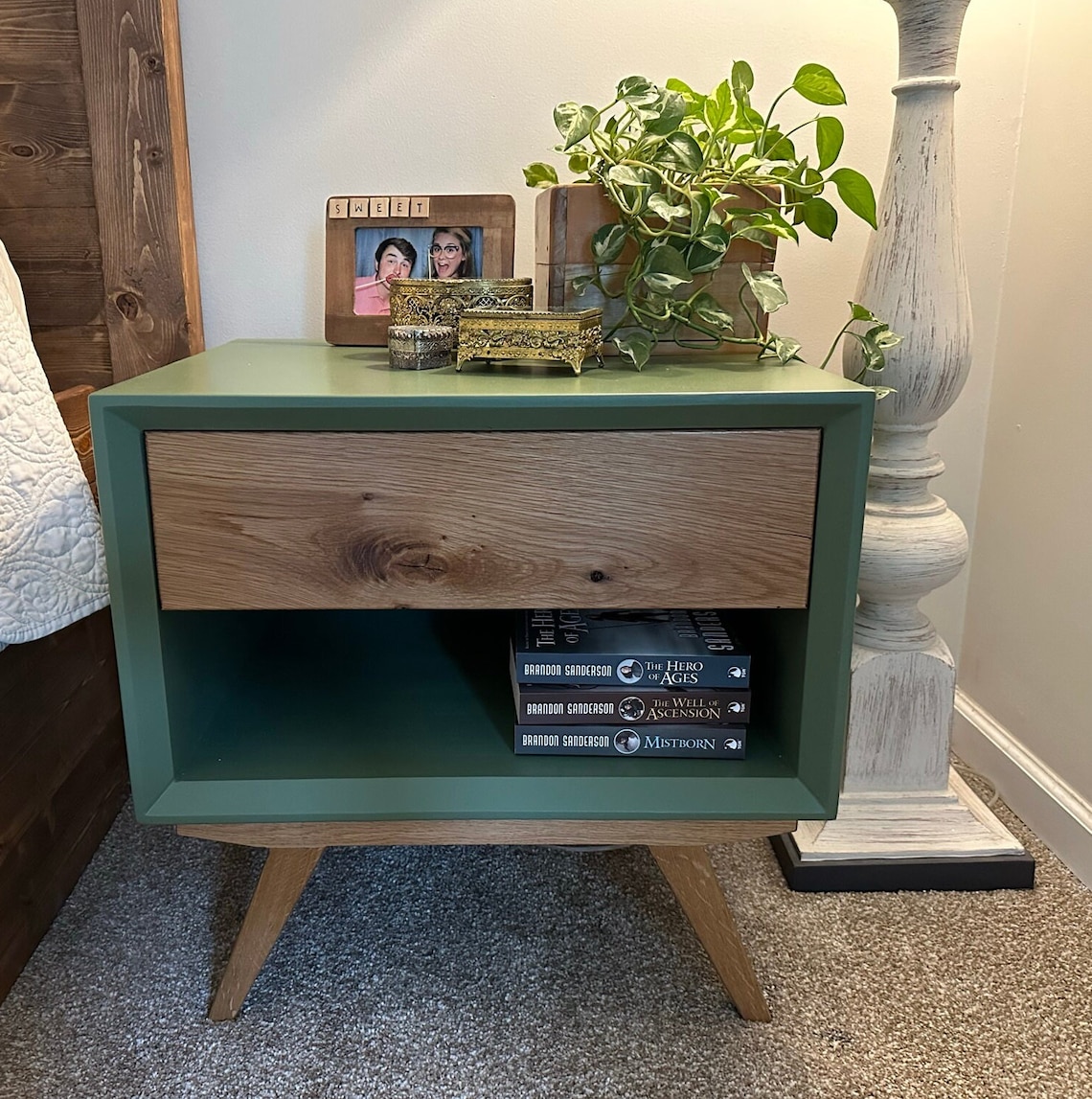 Bed Side Table - Etsy