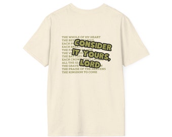 Abandoned T Shirt | I Surrender All Tee | Benjamin William Hastings Shirt