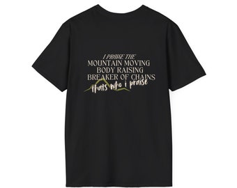 C&#39;est à ceux-là que je loue | -shirt Brandon Lake | T-shirt culte chrétien