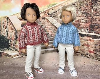 Handmade Doll Clothes: Sasha Morgenthaler 16-17" Boy Doll Outfit