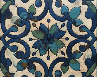 Mosaico zellige de estilo rústico mexicano de cerámica para cocina y baño, revestimiento para salpicaduras de suelo o ducha, azulejo decorativo personalizado T716