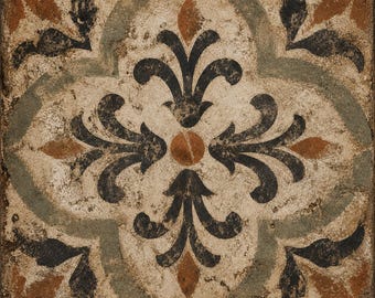 Velmora Antiqua™ Kitchen Backsplash Tile Bathroom Shower Floor Tile | Rustic Vintage Farmhouse Ceramic Tile | Mexican Style Custom Tile