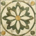 Cypress Petal Kitchen Backsplash Tile Bathroom Shower Floor Tile | Rustic Vintage Farmhouse Ceramic Tile | Mexican Style Custom Tile