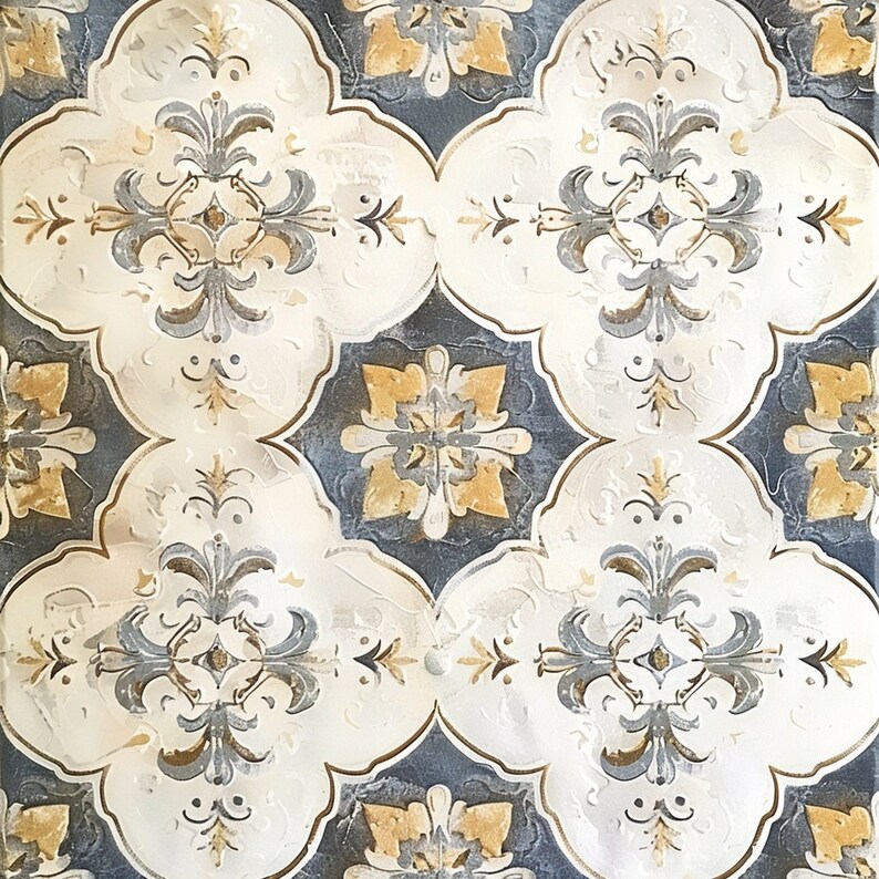 Kitchen Bathroom Backsplash Tile Floor Tile Custom Tile Vintage ...