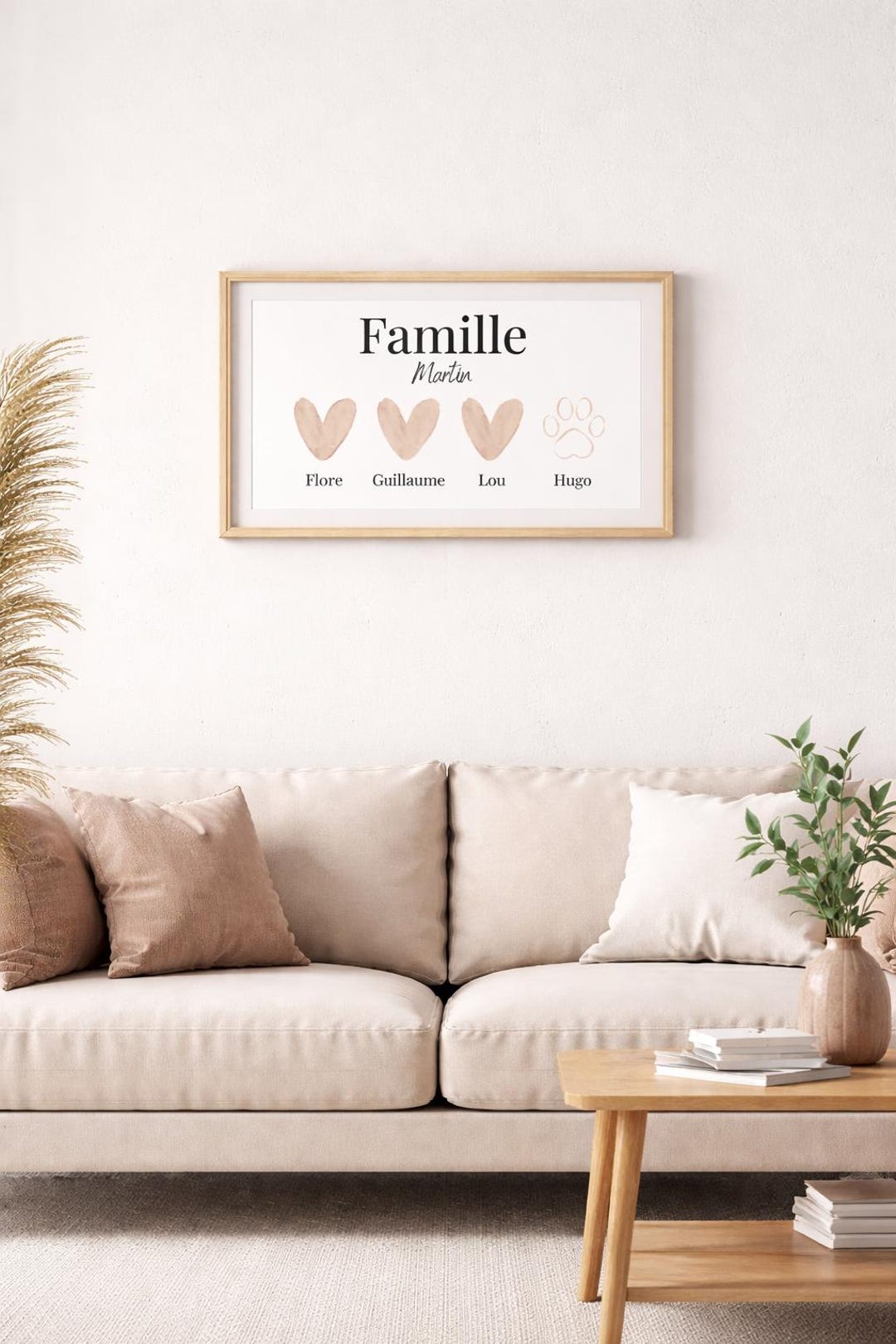 Personalized Family Poster – Digital File – Family Names Poster ...