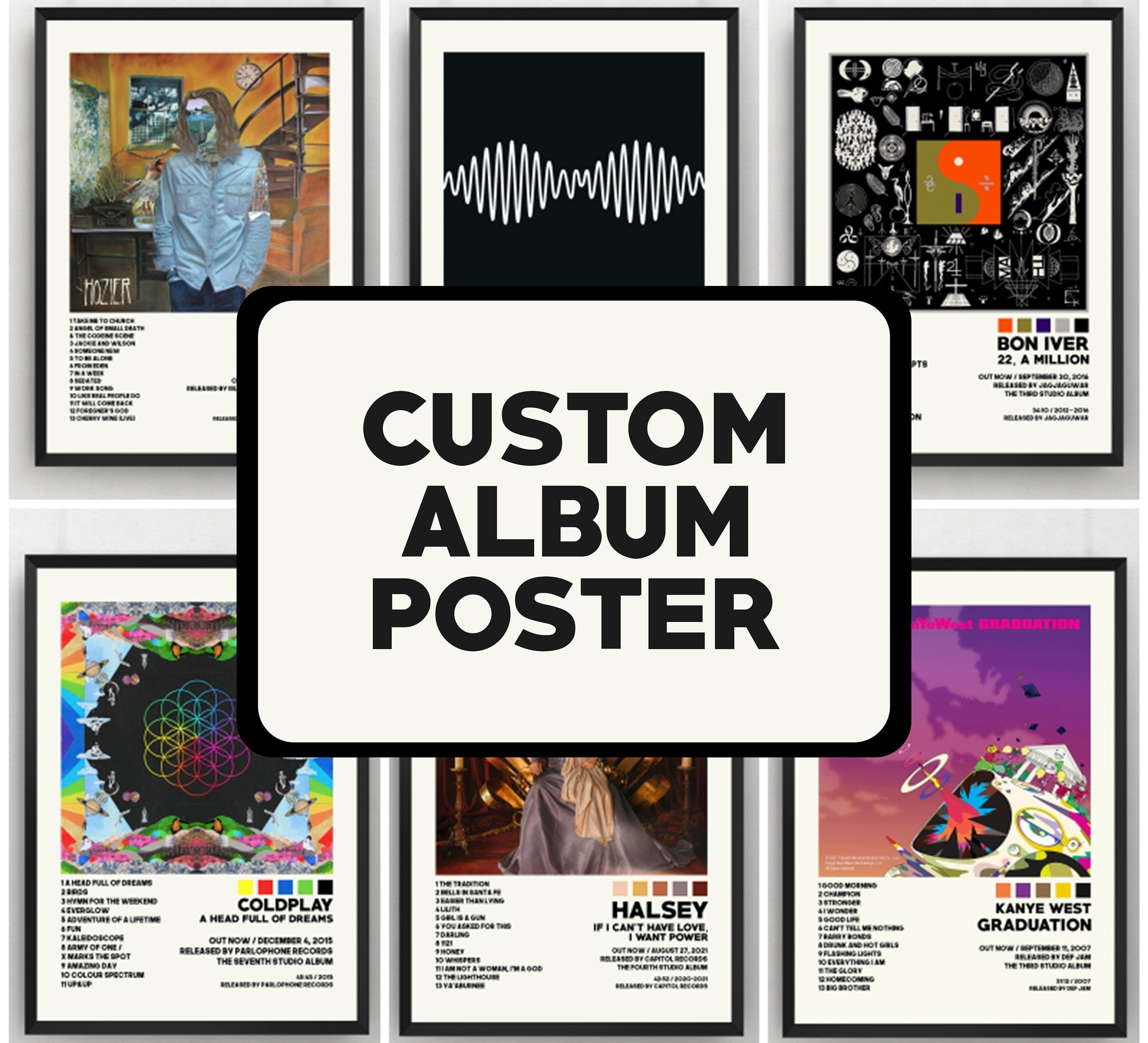 Create your own album poster! – Poster Crew