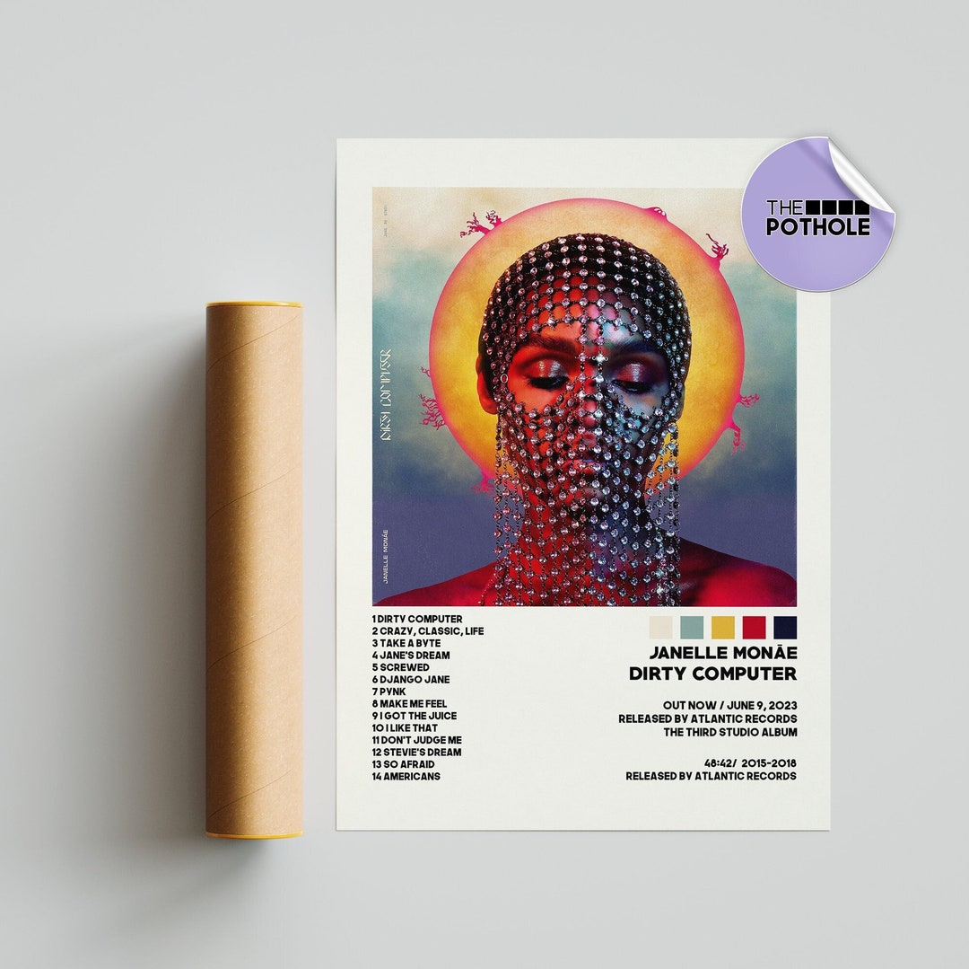 Janelle Monáe Posters Dirty Computer Poster Janelle Monáe Etsy