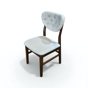 Silla de comedor de nogal, sillas para sala de estar, silla de comedor moderna, sillas de cocina, silla de comedor de madera, silla de comedor de nogal