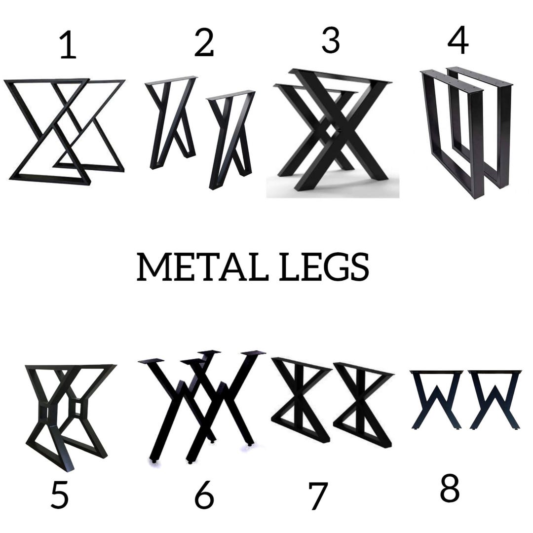 Dining Table Base Metal, Metal Legs for Dining Tables, Dining Table