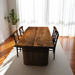 Walnut Table Top | Desk Table Top | Desk Top Walnut | Wood Table Top | Standing Desk Top | Live Edge Table Top | Dining Table Top | Desk Top