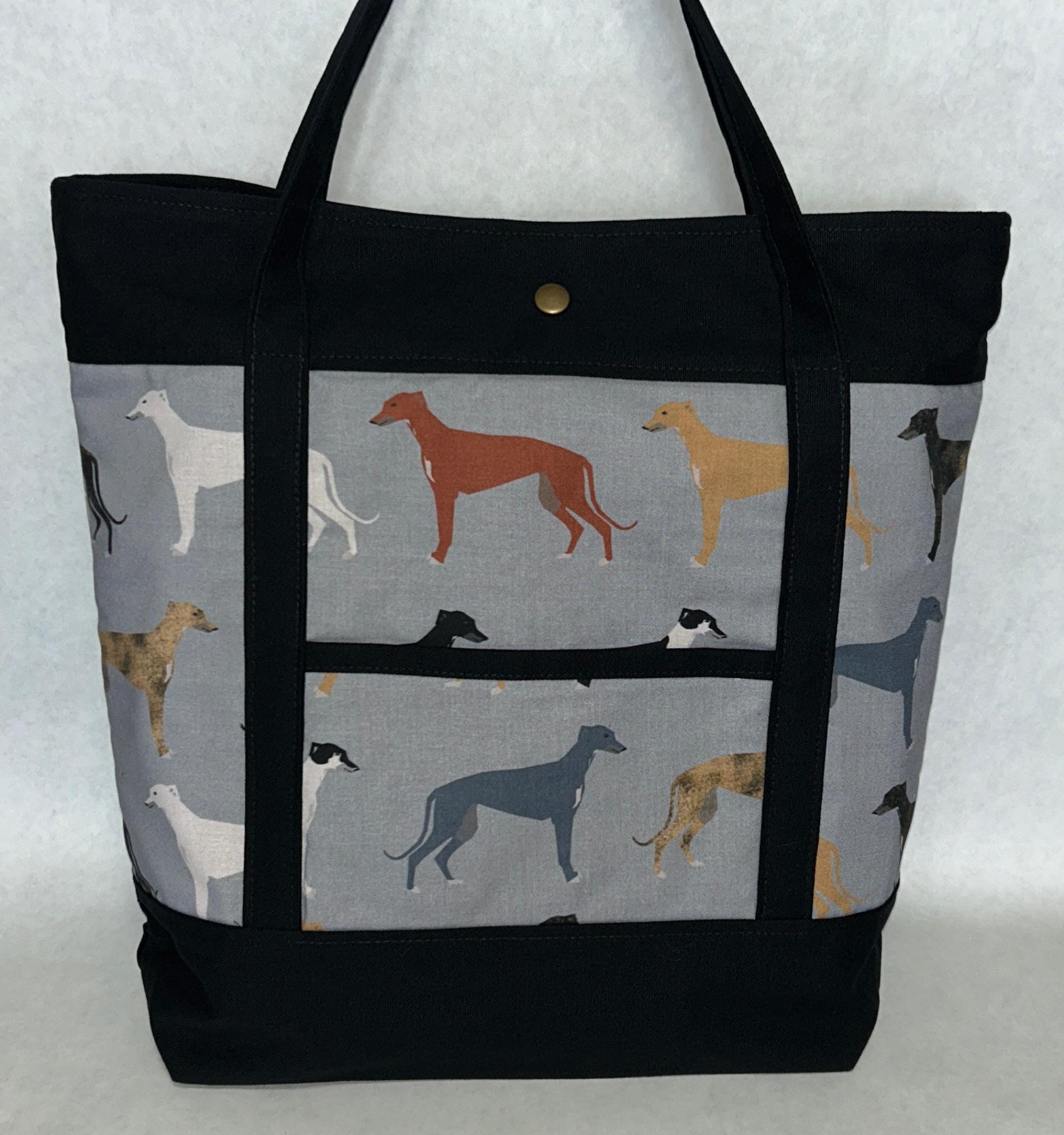 ★TOUT Y EST★ Hound Middle Tote Bag RE P523AHT002FF Houndstooth Career Tote – ILoveDooney