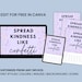 Compliment Tear-off Flyer, Editable Kindness Printable (canva) - Etsy